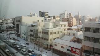 preview picture of video 'Hujan Salju ringan di Kyoto'