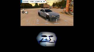 GT-R 34 speed glitch in car parking multiplayer #youtubeshorts