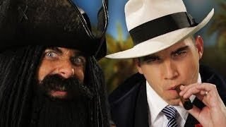 Blackbeard vs Al Capone.  Epic Rap Battles of History Season 3.