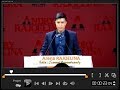 Arena Rajoelina Soutien Filial à Son Père 01 Août 2018