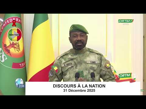 Speech by President Assimi Goïta on the occasion of the end-of-year celebration – December 31, 2025