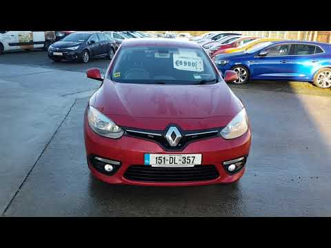 151DL357 - 2015 Renault Fluence DYNAMIQUE 1.5 DCI 95 from 47.00 per week wi...