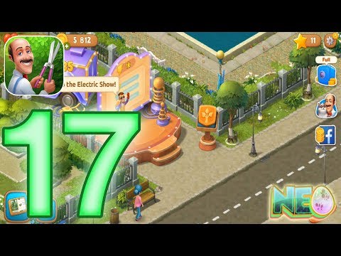 Gardenscapes: Gameplay Walkthrough Part 17 - The Electric Show (iOS, Android)