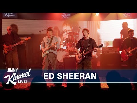 Ed Sheeran Performs Drive with Dave Grohl, Blake Slatkin, Rami Jaffee, Pino Palladino & John Mayer!