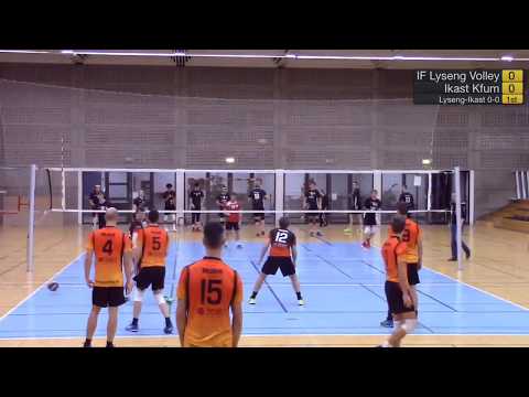 1. Div Herrer IF Lyseng volley Vs Ikast KFUM