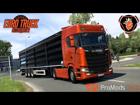 ETS2 1.40 | ProMods 2.52 | SCANIA 540S | Rostock - Vásárosnamény | Part 1