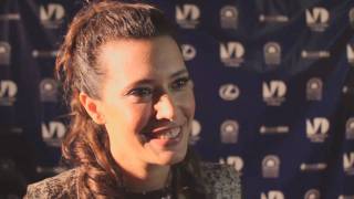 Angie Cepeda red carpet interview at the 2011 Miami International Film Festival video