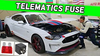 FORD MUSTANG TELEMATICS FUSE LOCATION 2015 2016 2017 2018 2019 2020 2021 2022 2023
