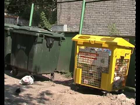 Курян приучают сортировать мусор