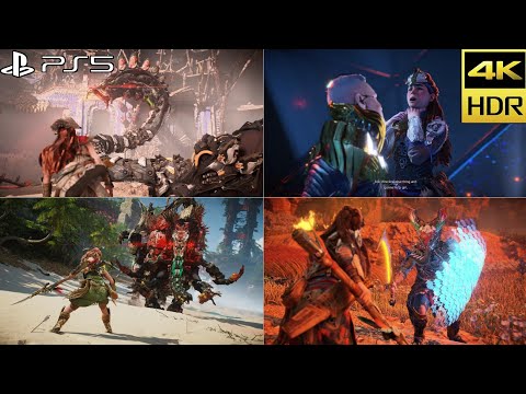 All Bosses Fights - Horizon Forbidden West All Boss Fights (PS5) 4K 60FPS HDR Gameplay Walkthrough