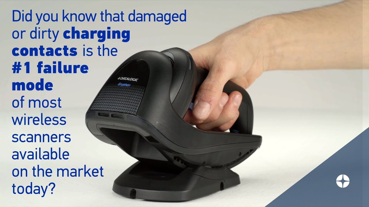 Datalogic Wireless Charging – טעינה אלחוטית בסורקי Gryphon