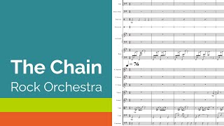 The Chain for Rock Orchestra Score Video