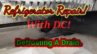 DC Appliance Repair — Defrosting a Top and Bottom Refrigerator