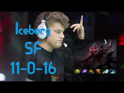 NAVi.Iceberg [Shadow Fiend] Easy Destroyed Mid Lane Dota 2