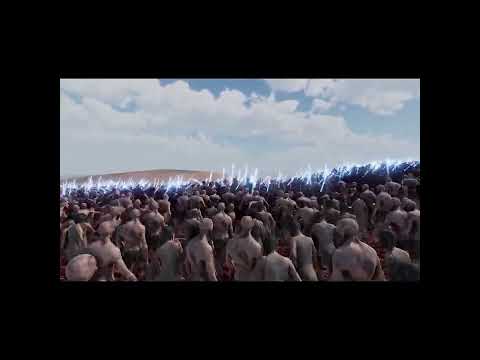 Can a Quarter Million Zombies defeat the Jedi Highlights? | UEBS 2