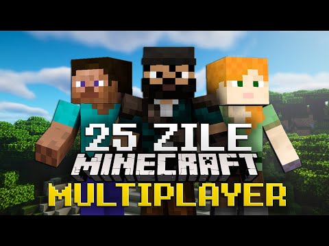 I Spent 25 Days on Minecraft Multiplayer!