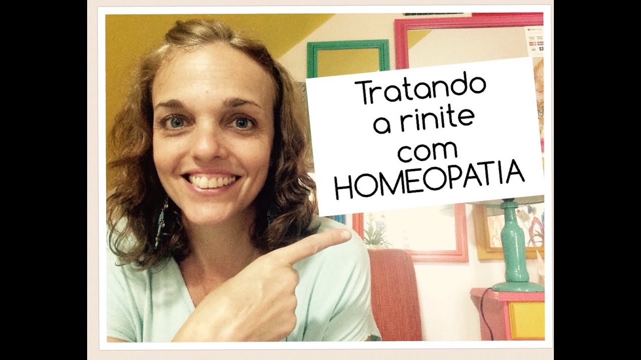 Tratando a rinite com homeopatia