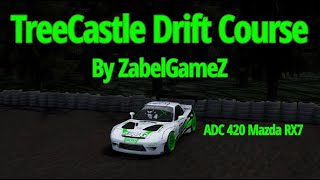 Tree Castle Drift Course -  Assetto Corsa Drift Track by ZabelGameZ