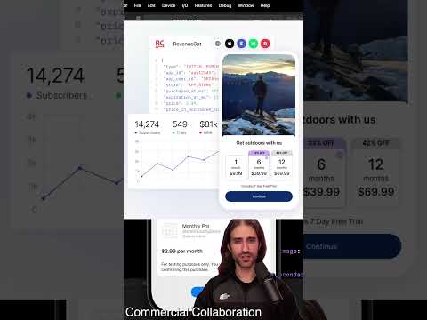 How to display an in-app purchase with 1 line of code in SwiftUI #iOS #swift #iosdeveloper thumbnail