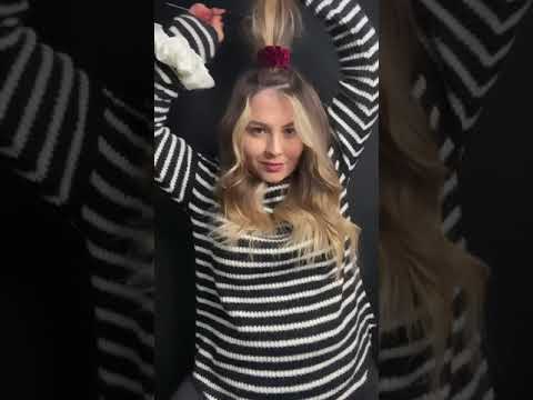 My 5 minute ponytail routine