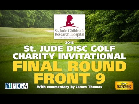 St. Jude Disc Golf Charity Invitational 2015: MPO Final Round, Front 9