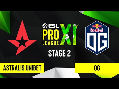 CS:GO - Astralis UNIBET vs. OG [Dust2] Map 1 - ESL Pro League Season 11 - Stage 2