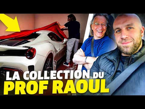 LA COLLECTION DE VOITURES DU PROFESSEUR RAOUL 😱😰 !! DES MILLIONS D’€ 💰💶 !!