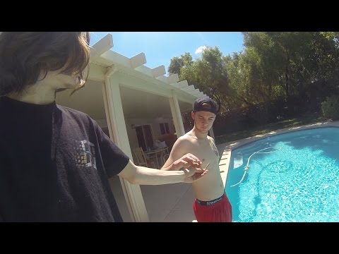 CHILL BACKYARD BONG & BLUNT SESH W/ BRANDO!