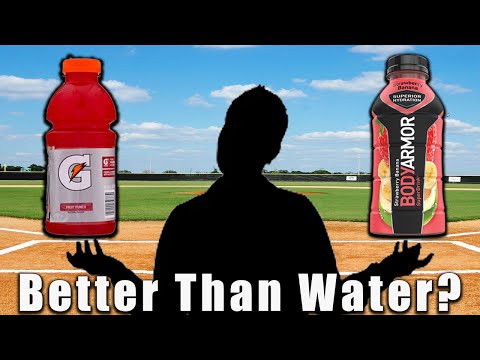 What's The REAL Difference Between Drinking Water VS Drinking Gatorade Or Body Armor?