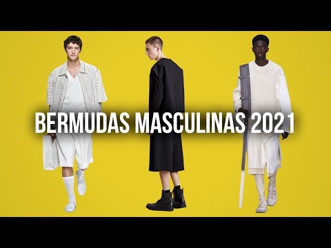 BERMUDAS MASCULINAS 2021  - HYPNOTIQUE - FABÍOLA KASSIN