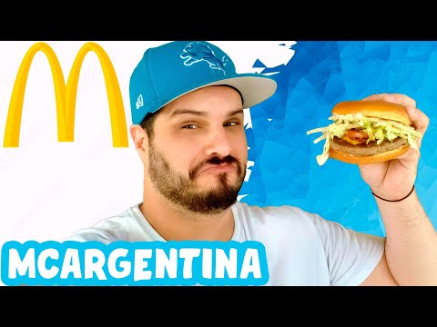 PROVANDO o McARGENTINA - Não era MEJOR um CHORIPAN? - SANDUÍCHES da COPA DO MUNDO 2022 do MCDONALD'S
