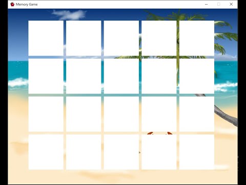 Memory Match Puzzle Game Python Pygame Coding