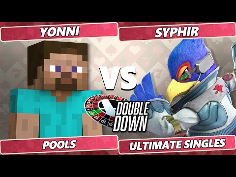 Double Down 2022 Pools - yonni (Steve) Vs. Syphir (Falco) SSBU Smash Ultimate Tournament
