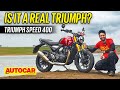 2023 Triumph Speed 400 Review Is It A Real Triumph First Ride Autocar India