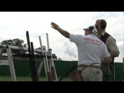 James Haskell learns shooting from John Bidwell James Haskell learns shooting from John Bidwell