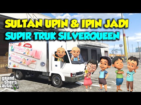 SULTAN UPIN IPIN NYUPIR TRUK OLENG SILVERQUEEN NGEBUT JALAN - GTA V SULTAN UPIN IPIN EPISODE SPESIAL
