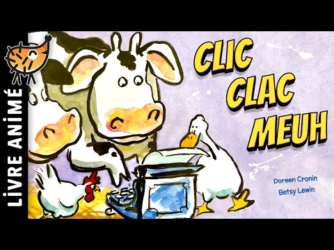 Clic Clac Meuh 🐮 Histoire Courte pour enfant | Conte  | Album pétillant avec des animaux d'une ferme