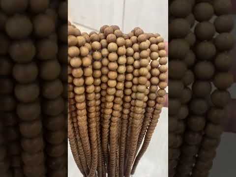 Sandalwood Carved Beads