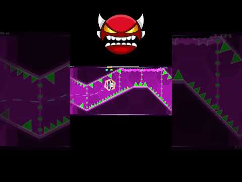 HEXAGON FORCE BUT IT'S BUFFED |  Geometry Dash #wave #gdlevels #gmd #textmode #pixelmash