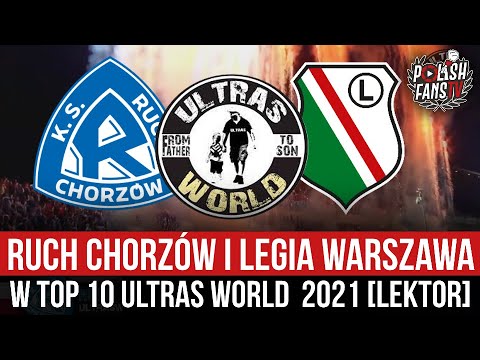 Ruch Chorzów i Legia Warszawa w TOP 10 Ultras World 2021 [LEKTOR]