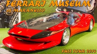 preview picture of video 'FERRARI MUSEUM OF MARANELLO - Full tour (F40 LM, 458 GT2, 330 P, etc ... ) 2014 HQ'