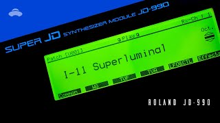 Video thumbnail for Roland JD-990 - Superluminal Patches by Soundsauca
