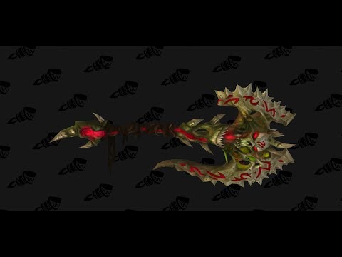 Blood DK artifact challenge  - Highlord Kruul WoW Legion