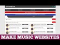 Advanced Auto index php script || Make Song downloading website || how to Create music websites