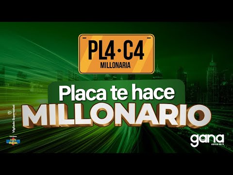 Sorteo Placa Millonaria  1 febrero de 2026