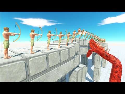 Archer on the Bridge - Animal Revolt Battle Simulator