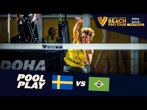 Åhman/Hellvig vs. George/Andre - Day 3 Highlights | Doha Finals 2023 #BeachProTour