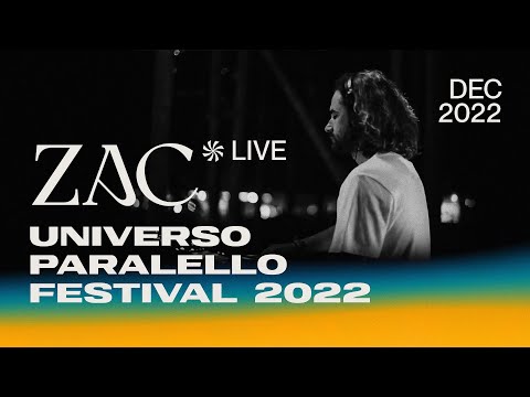 ZAC @ Universo Paralello Festival 2022 | 2023 Live Set [Full Progressive House / Melodic Techno Mix]