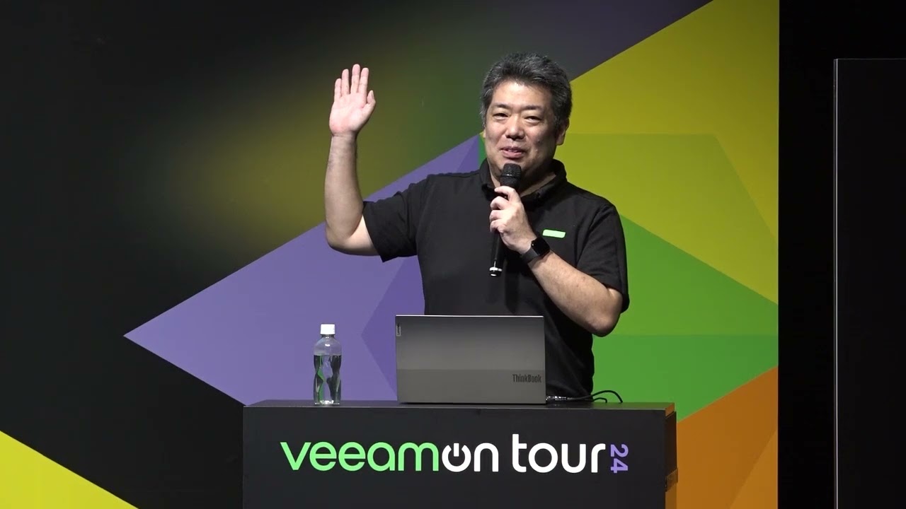 VeeamON Tour 2024 Japan テクニカルキーノート video