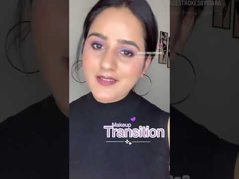 Naina da kehna n@kiarasablok #makeuptransformation #transition #bollywoodsongs #naina